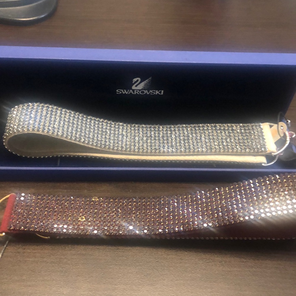 Authentic Swarovski big crystal stretch headbands